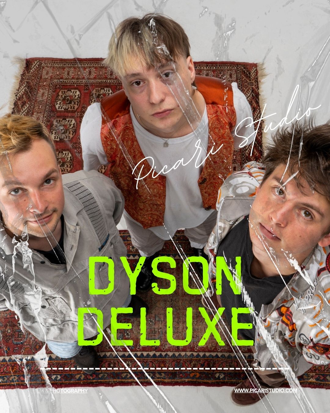 BAND-FOTOGRAFIE, ALBUM COVER UND MUSIKVIDEOS FÜR DYSON DELUXE
